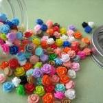 Mini Roses In A Glass Jar - 150 Pieces - Crafting..