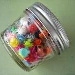 Mini Roses In A Glass Jar - 150 Pieces - Crafting..